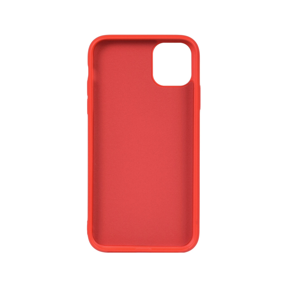 Husa iPhone 11 Pro Lemontti Liquid Silicon Red [11]