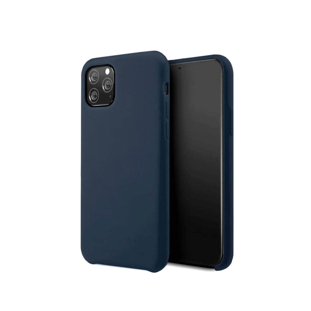 Husa iPhone 11 Pro Lemontti Silicone Lite Bleumarin [3]