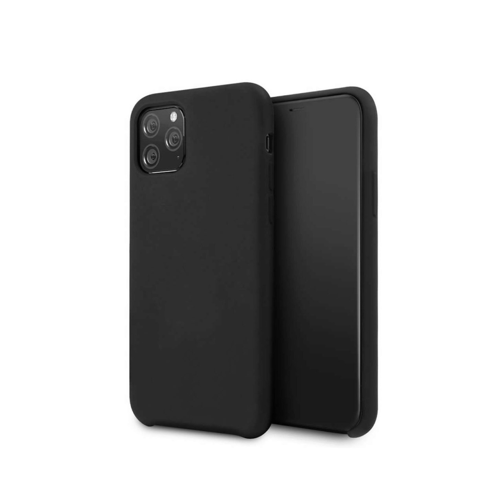 Husa iPhone 11 Pro Lemontti Silicone Lite Negru [3]
