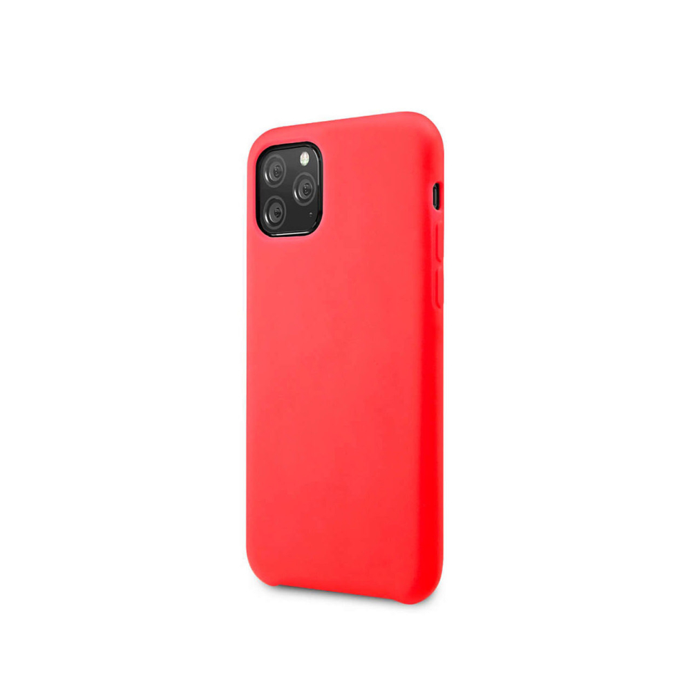 Husa iPhone 11 Pro Lemontti Silicone Lite Rosu [2]