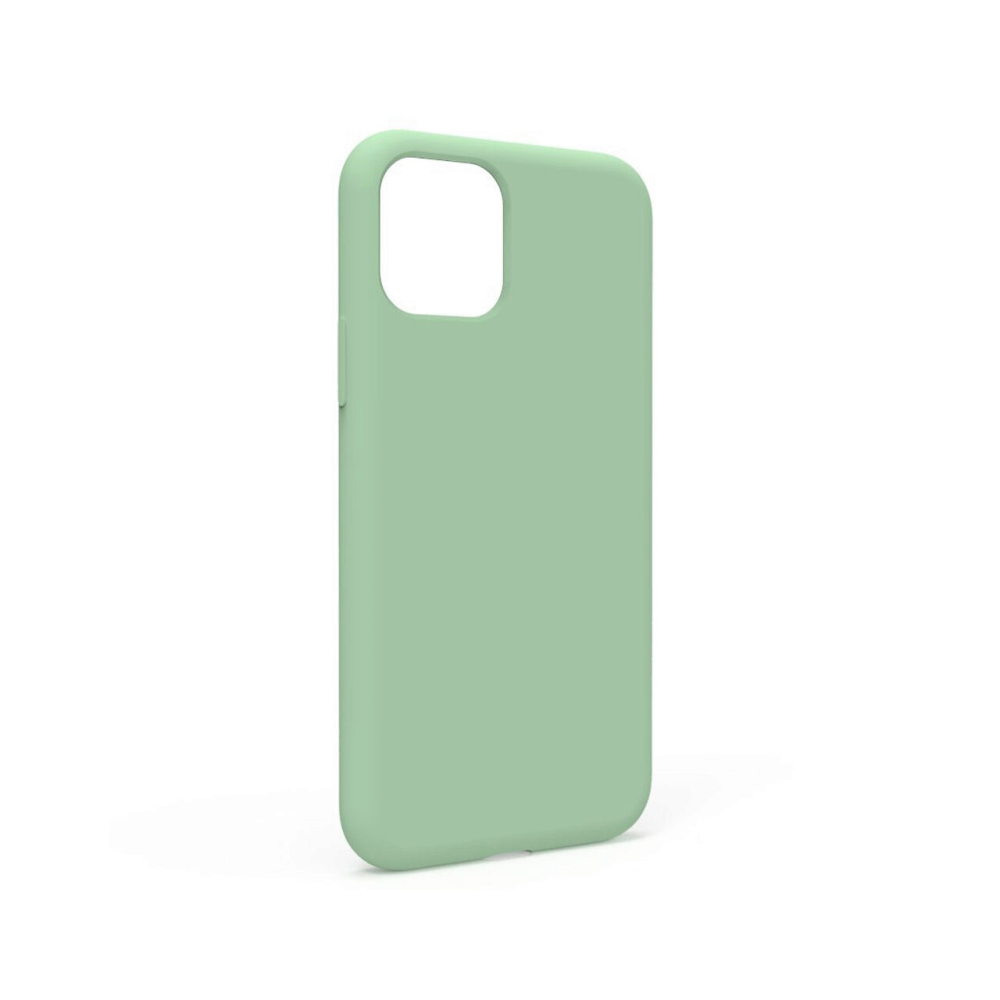 Husa iPhone 11 Pro Max Lemontti Liquid Silicon Light Green [6]