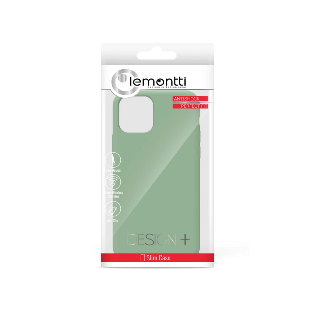 Husa iPhone 11 Pro Max Lemontti Liquid Silicon Light Green [5]