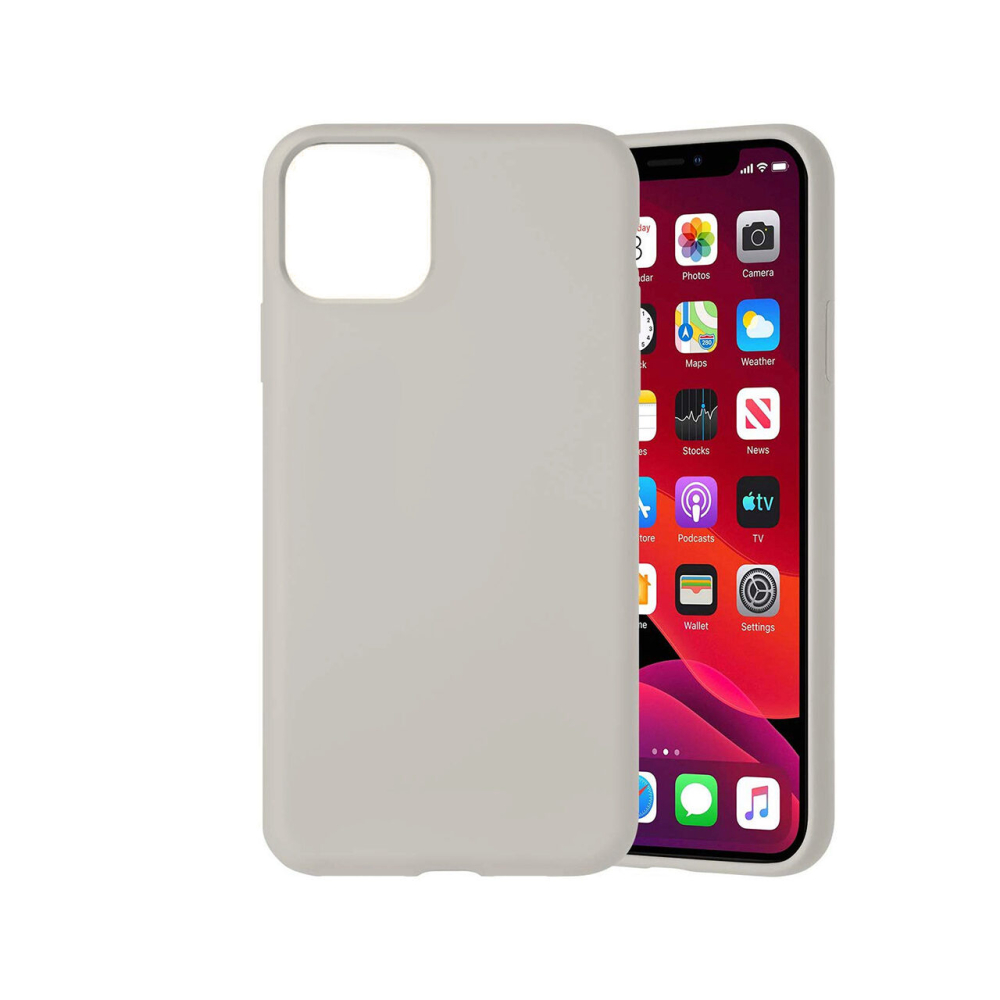 Husa iPhone 11 Pro Max Lemontti Liquid Silicon Stone [6]