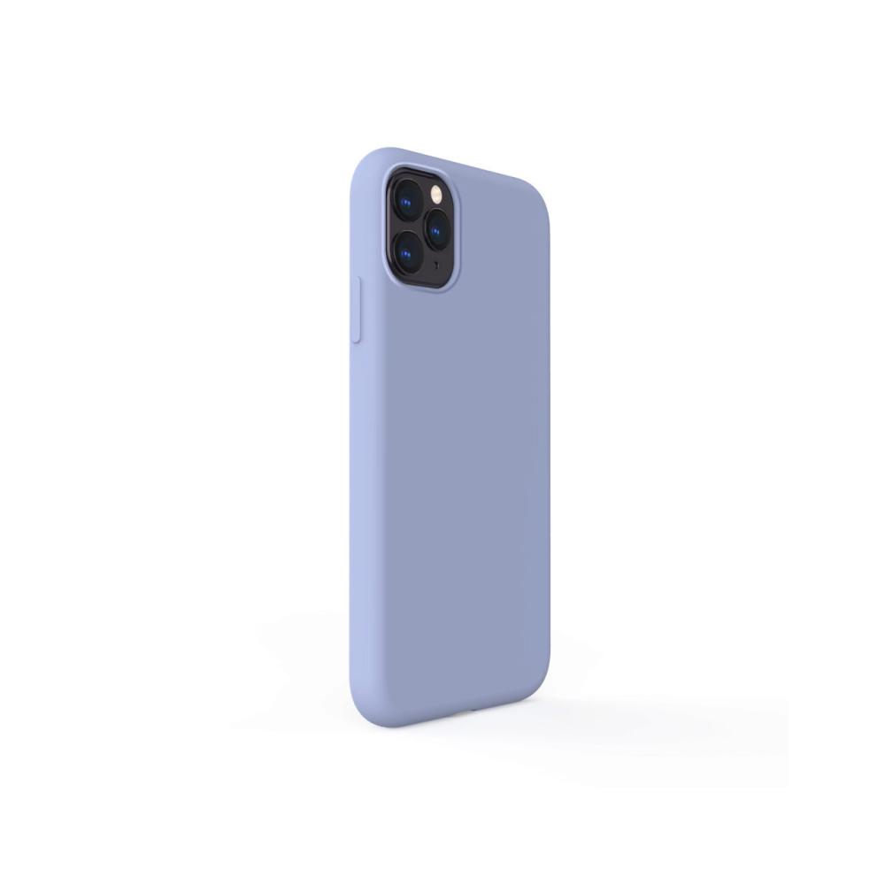 Husa iPhone 11 Pro Max Lemontti Silicon Soft Slim Lavender Gray [5]