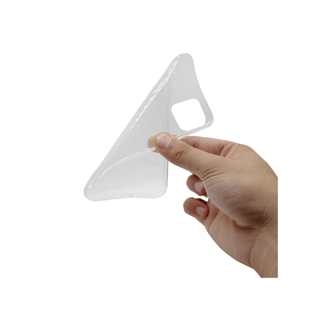 Husa iPhone 11 Pro Max Lemontti Silicon Transparent [2]