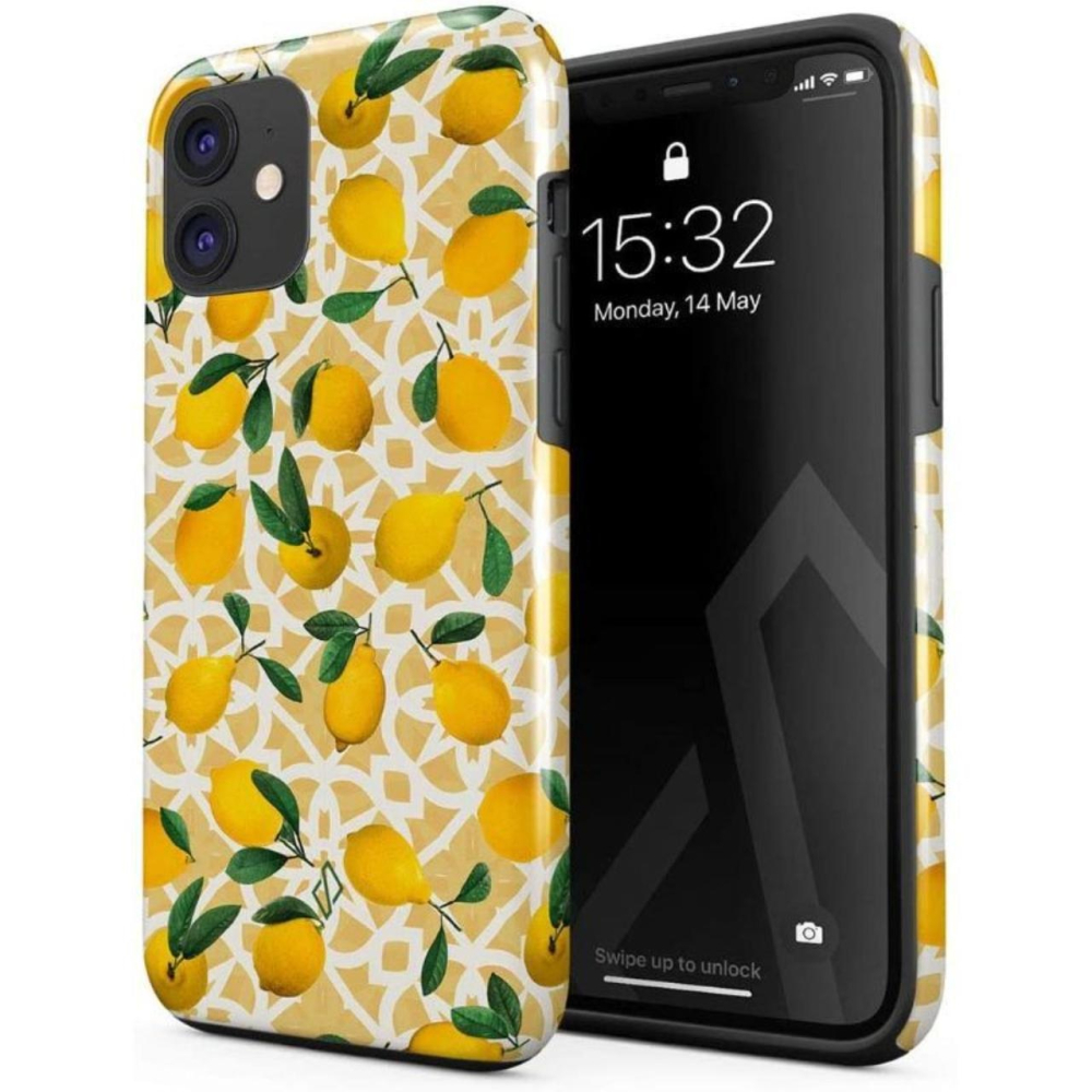 Husa iPhone 12 / 12 Pro Burga Dual Layer Lemon Juice [5]