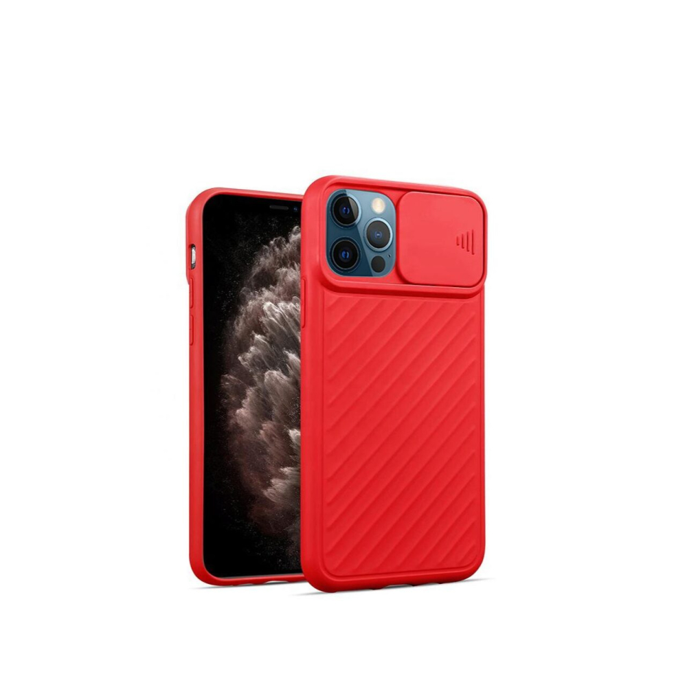 Husa iPhone 12 / 12 Pro Just Must Camo Red [3]