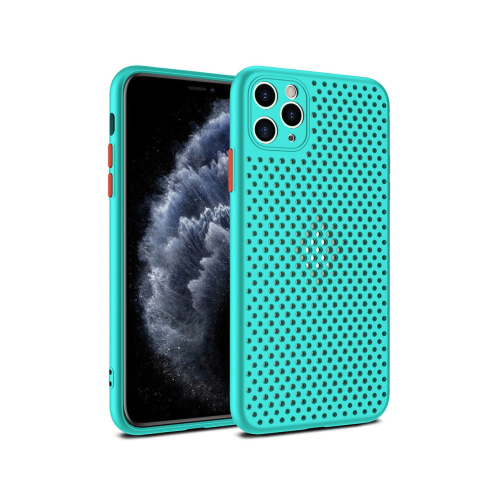 Husa iPhone 12 / 12 Pro Lemontti Bubble Turcoaz [4]
