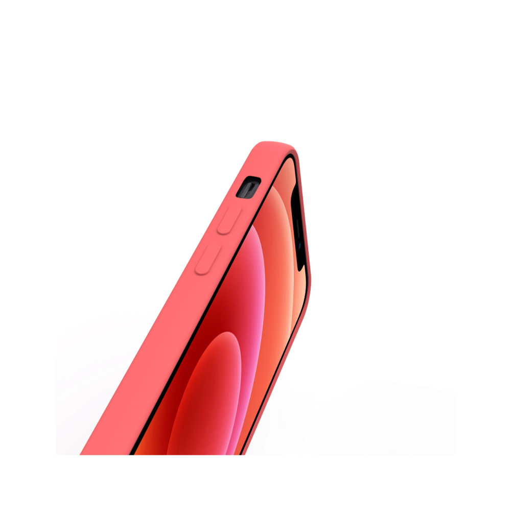 Husa iPhone 12 / 12 Pro Lemontti Silicon Soft Slim Santa Red [4]
