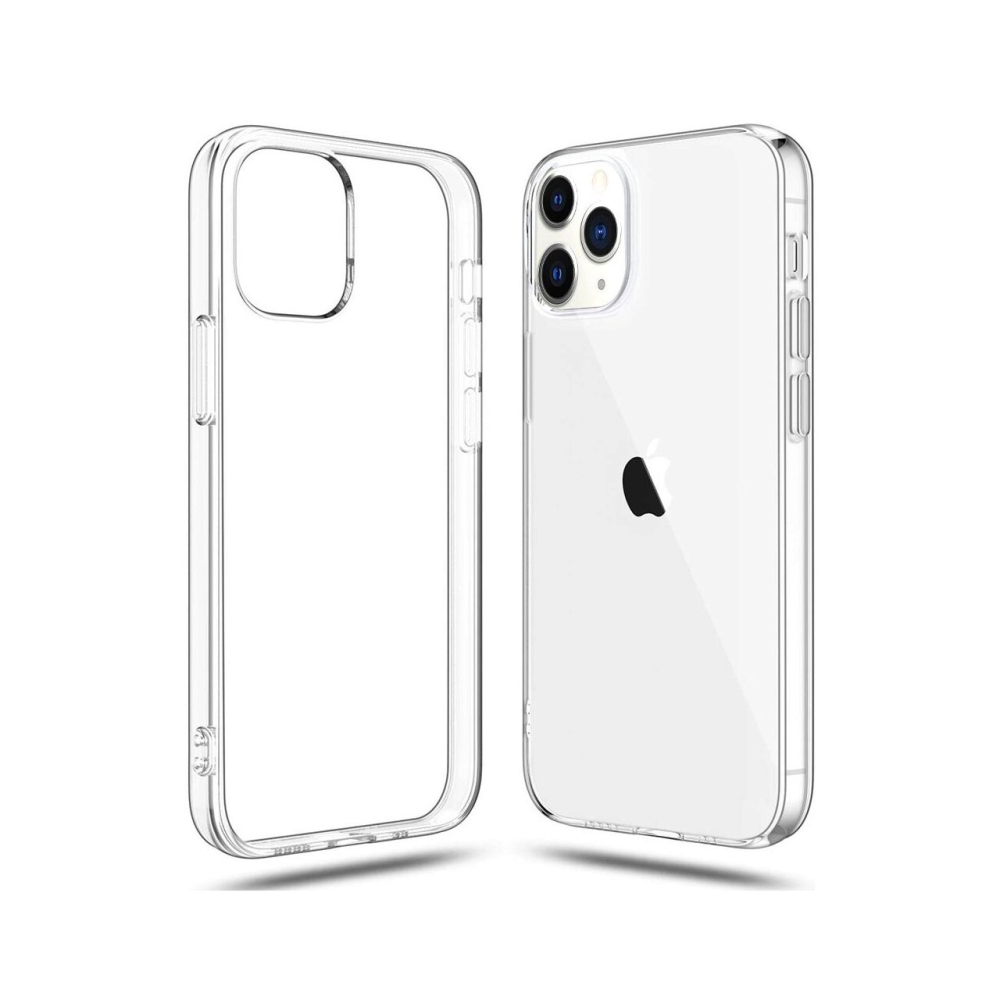 Husa iPhone 12 / 12 Pro Lemontti Silicon Transparent [2]