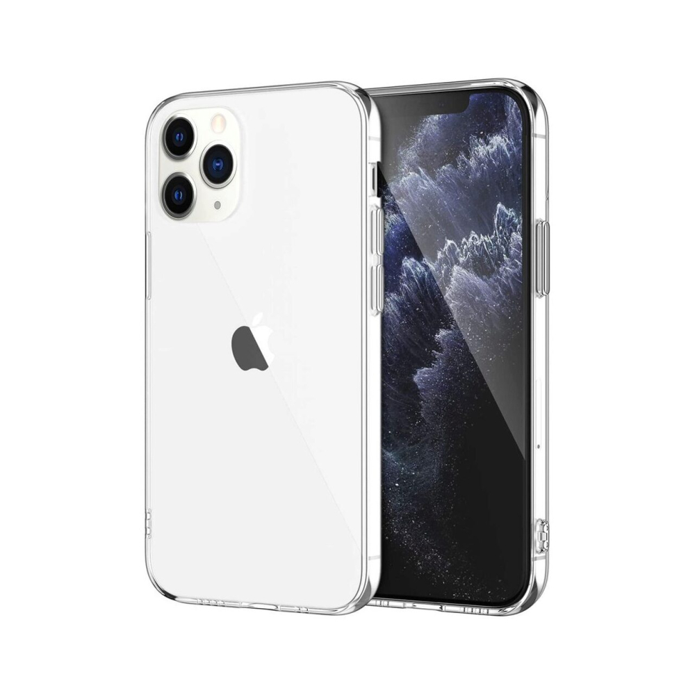 Husa iPhone 12 / 12 Pro Lemontti Silicon Transparent [3]
