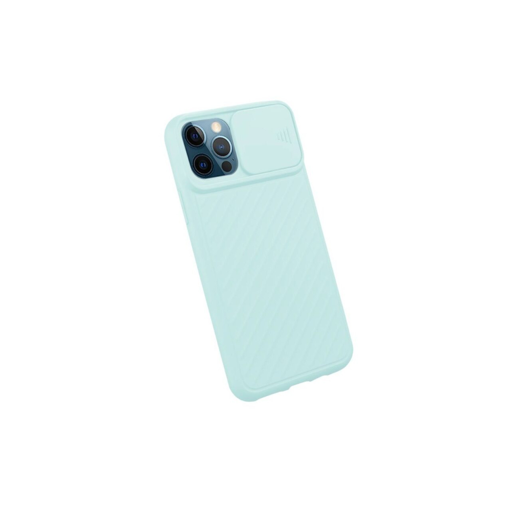 Husa iPhone 12 Pro Max Just Must Camo Sky Blue [2]