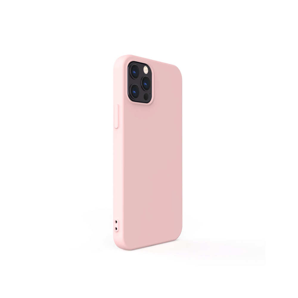 Husa iPhone 12 Pro Max Lemontti Silicon Soft Slim Pink Sand [5]