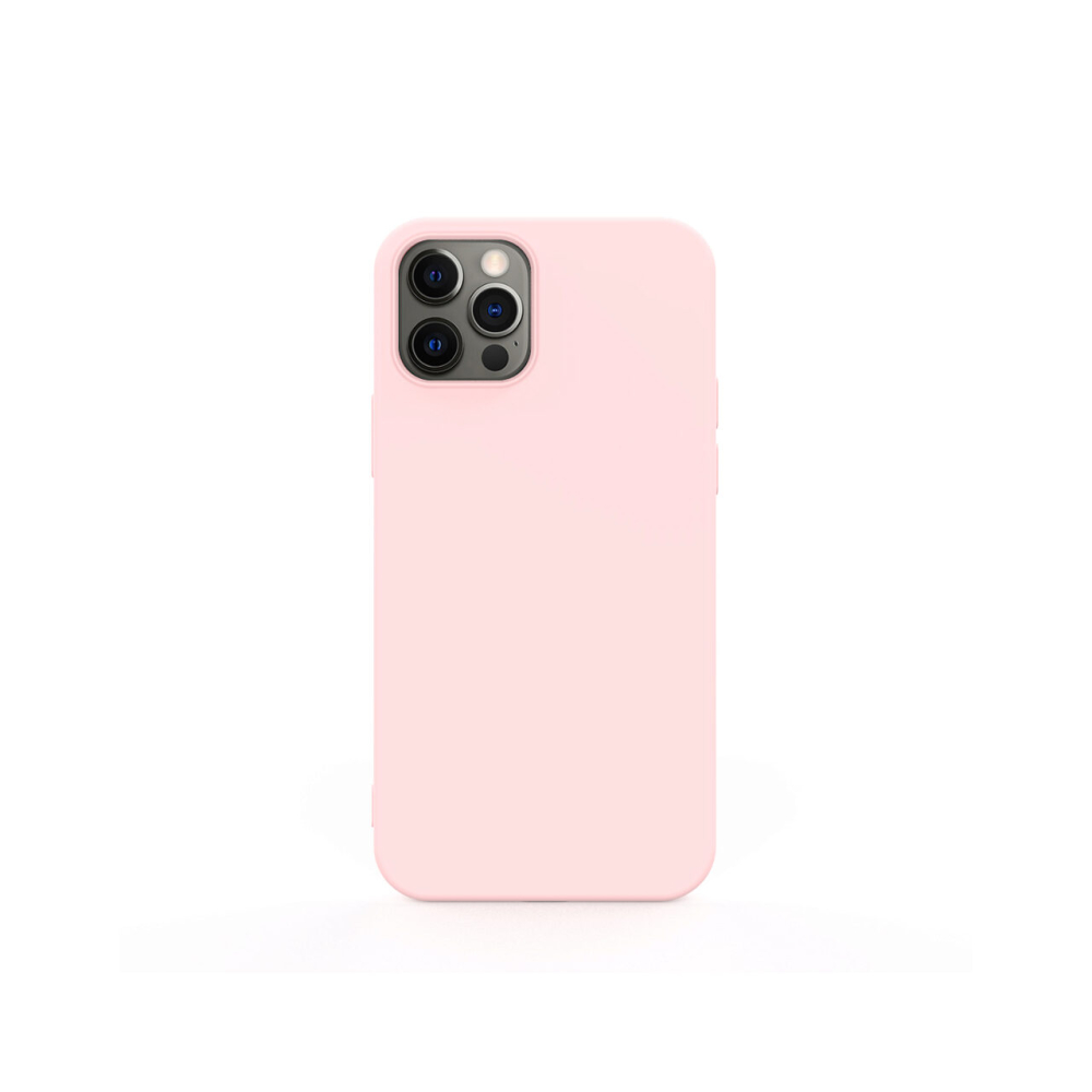 Husa iPhone 12 Pro Max Lemontti Silicon Soft Slim Pink Sand [4]