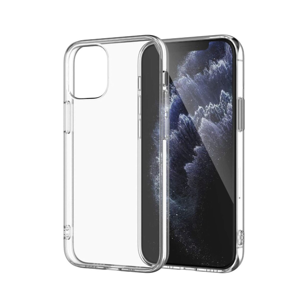 Husa iPhone 12 Pro Max Lemontti Silicon Transparent [2]