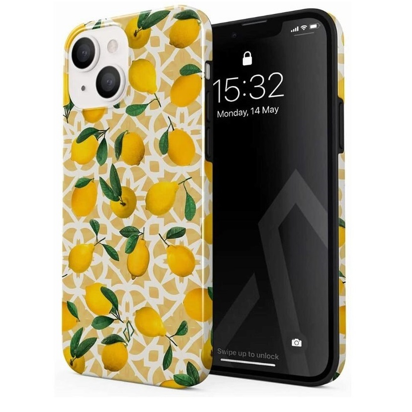 Husa iPhone 13 Burga Dual Layer Lemon Juice [5]