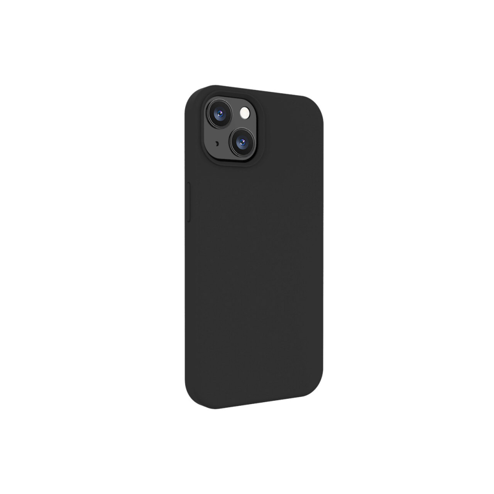 Husa iPhone 13 Lemontti Liquid Silicon Black [3]