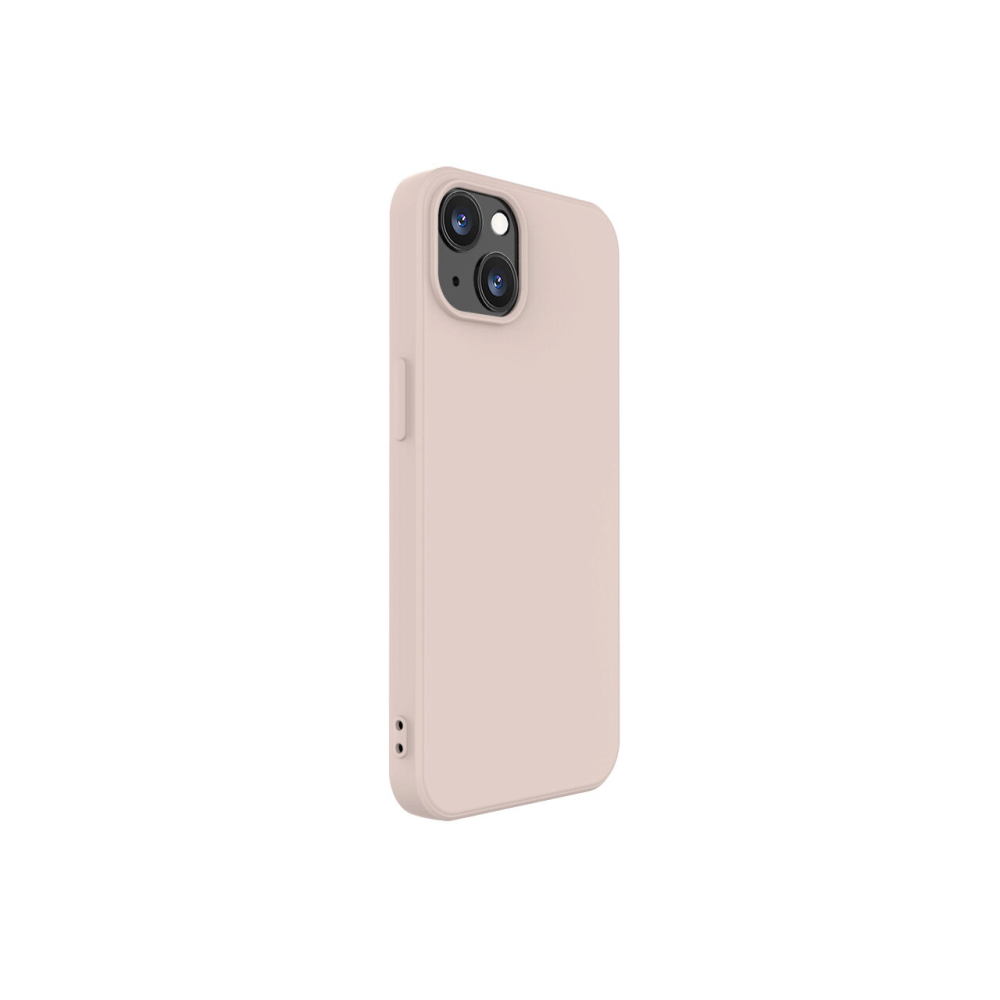 Husa iPhone 13 Lemontti Silicon Soft Slim Pink Sand [3]