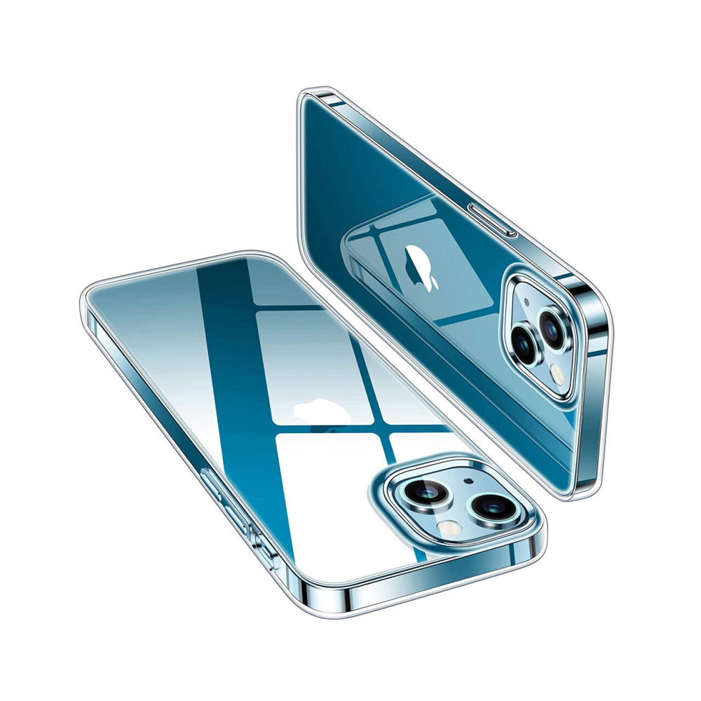 Husa iPhone 13 Lemontti Silicon Transparent [3]