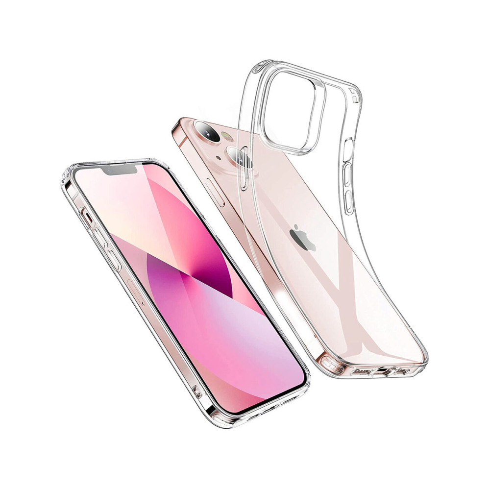 Husa iPhone 13 Lemontti Silicon Transparent [4]