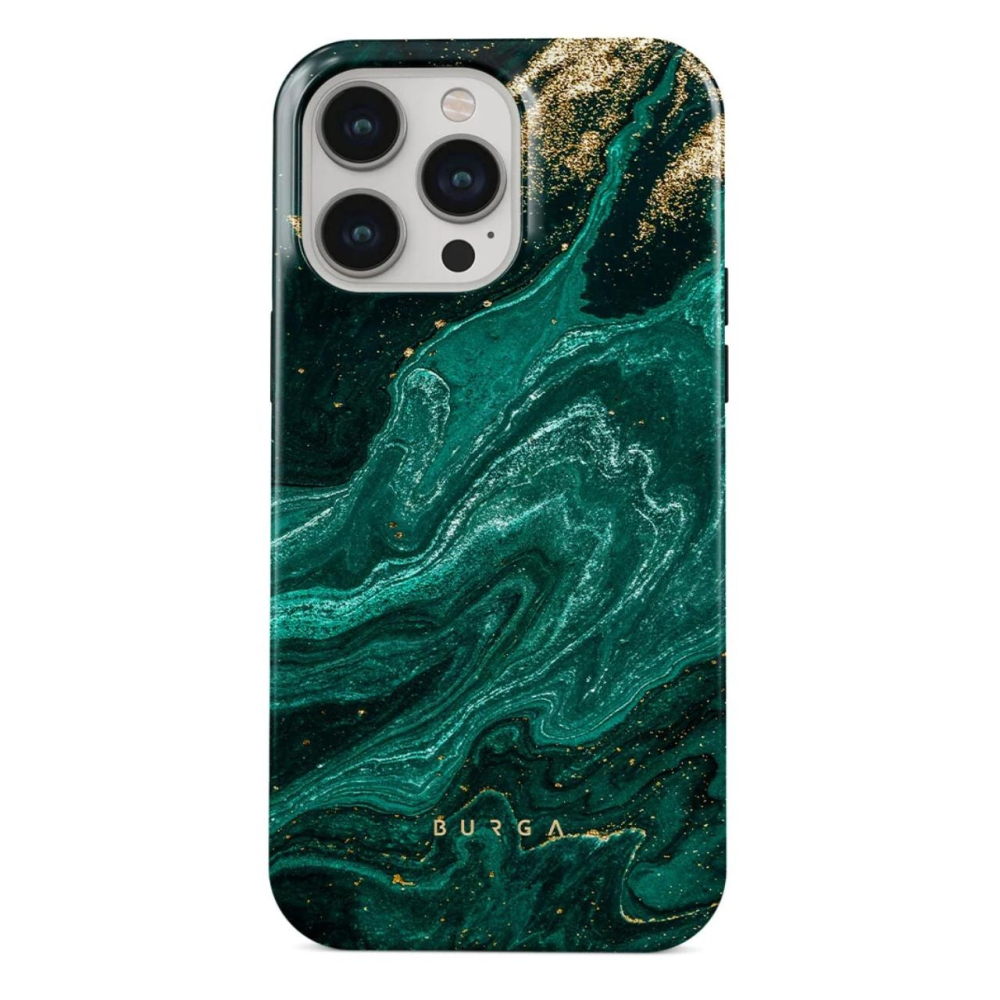 Husa iPhone 13 Pro Burga Dual Layer Emerald Pool [6]