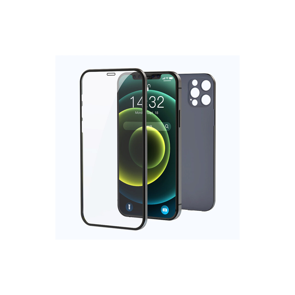 Husa iPhone 13 Pro Devia 2 in 1 Ultra Thin Black [6]