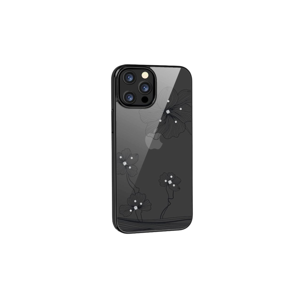 Husa iPhone 13 Pro Devia Crystal Flora Black [3]