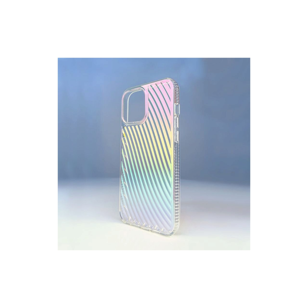 Husa iPhone 13 Pro Devia Glisten Waves Series Pink [2]
