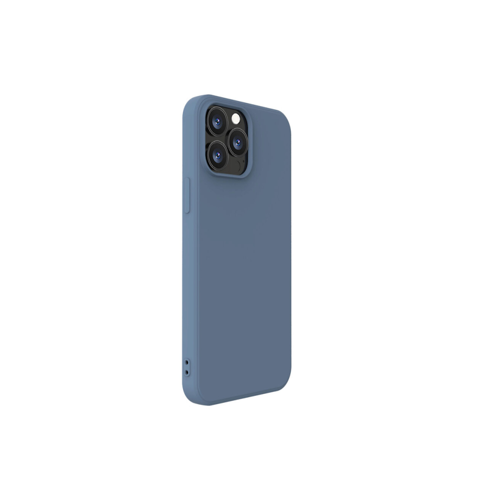 Husa iPhone 13 Pro Max Lemontti Silicon Soft Slim Lavender Gray [3]