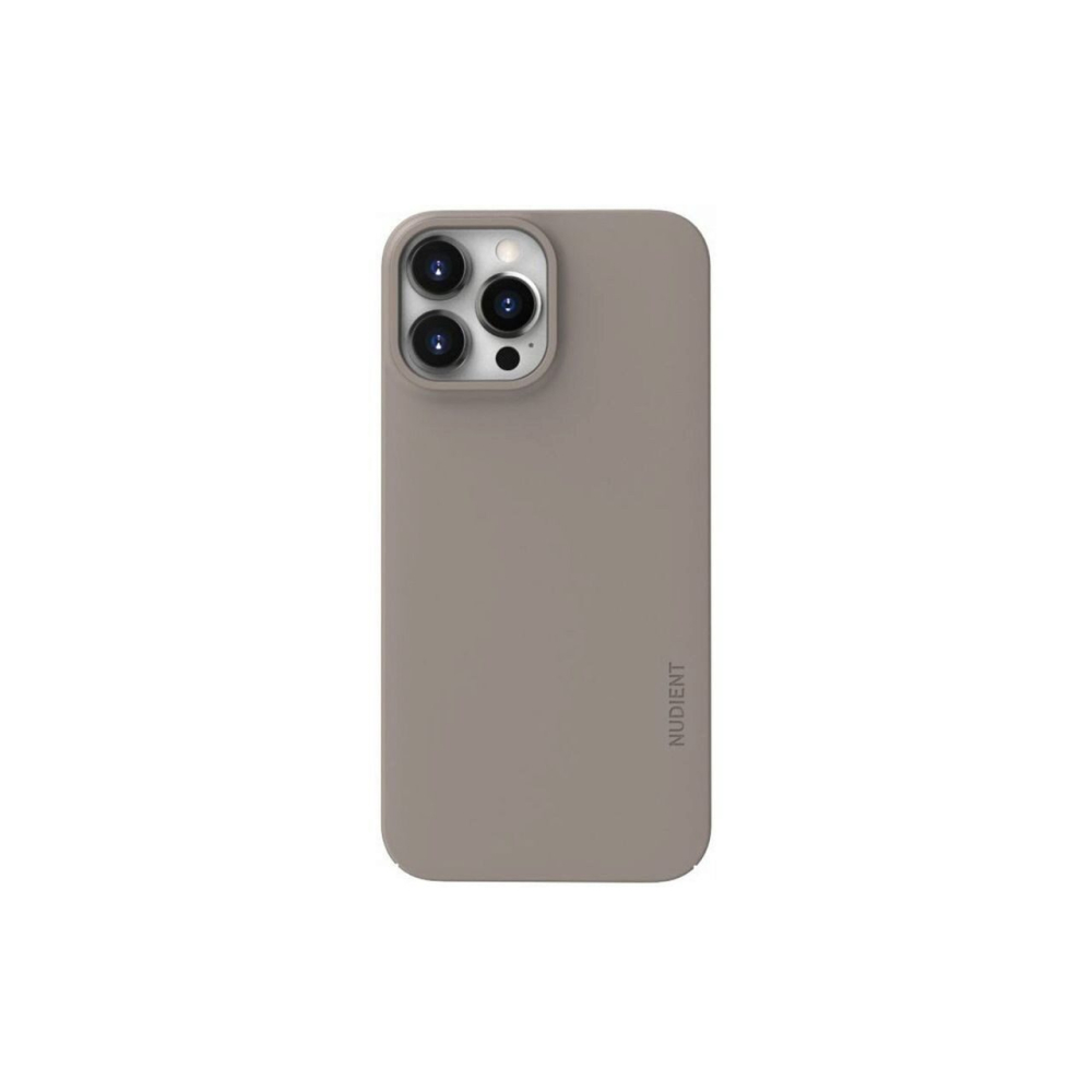 Husa iPhone 13 Pro Max Nudient Thin, MagSafe, Bej [7]