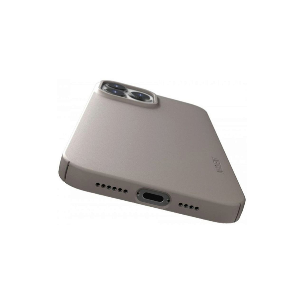 Husa iPhone 13 Pro Max Nudient Thin, MagSafe, Bej [6]
