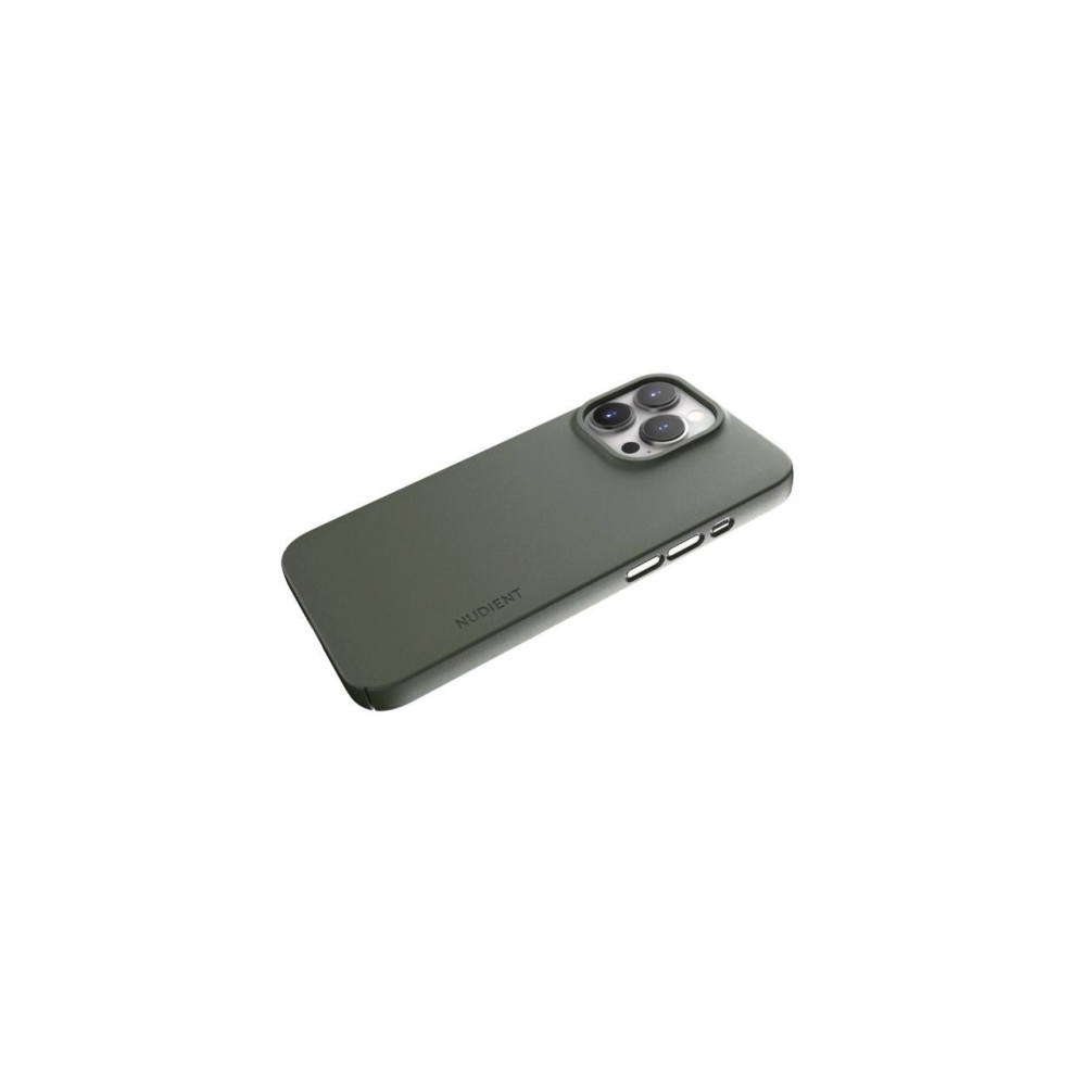 Husa iPhone 13 Pro Nudient Thin, MagSafe, Kaki [4]