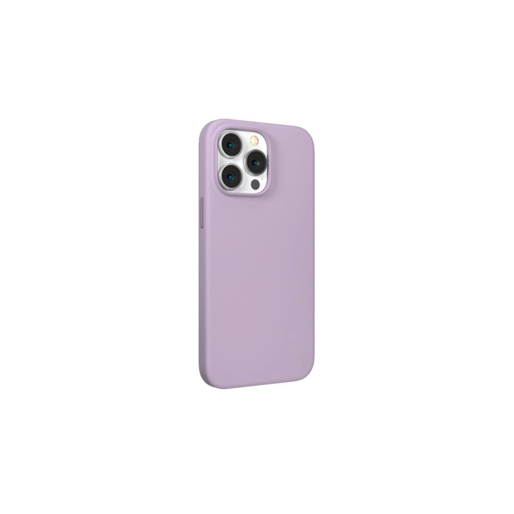 Husa iPhone 14 Devia Nature Series Silicone Magnetic Purple [3]