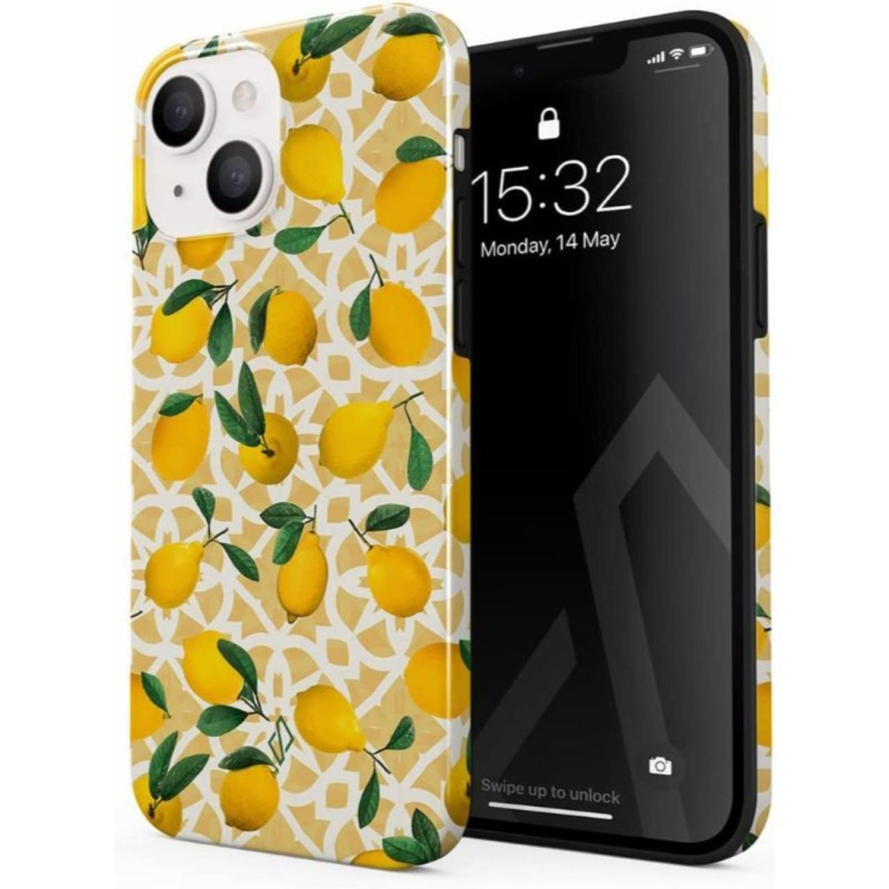 Husa iPhone 14 Plus Burga Dual Layer Lemon Juice [5]