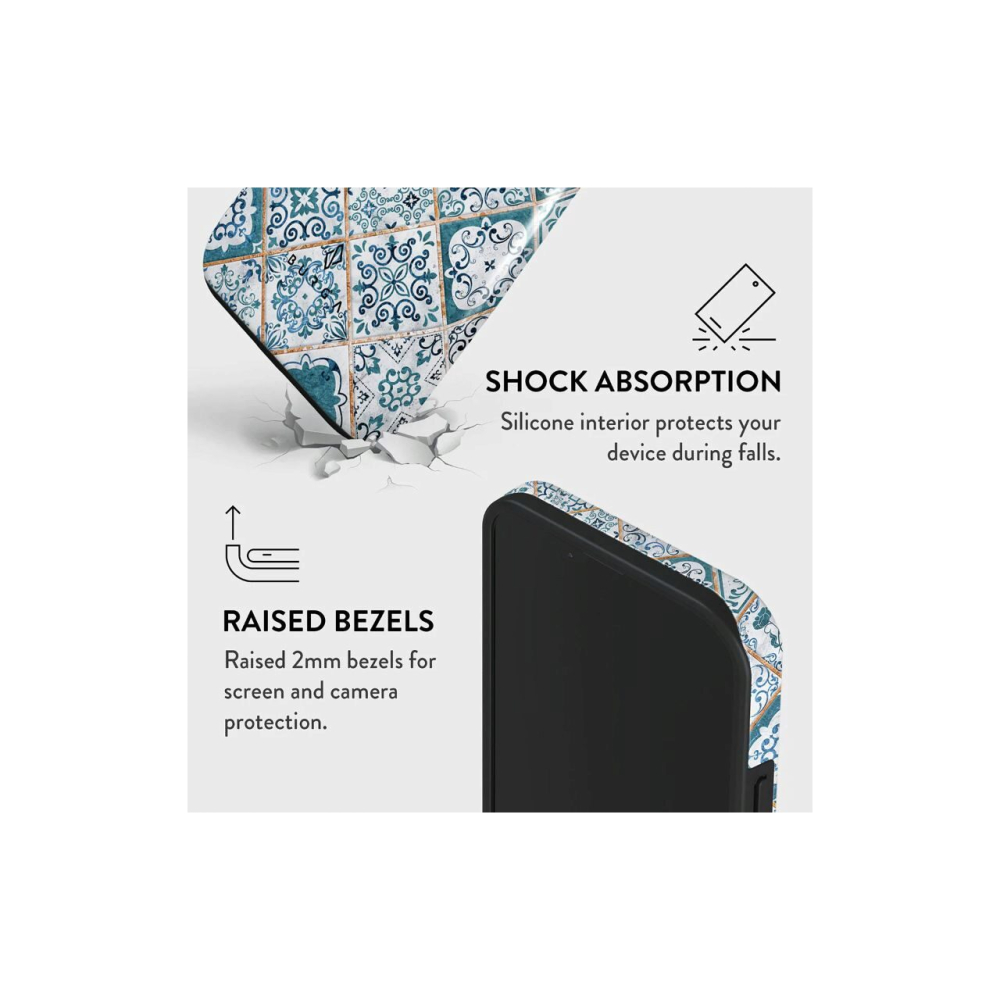 Husa iPhone 14 Plus Burga Dual Layer Tropical Oasis [3]