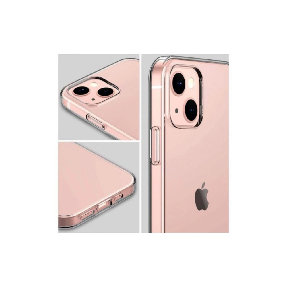 Husa iPhone 14 Plus Lemontti Silicon Transparent [2]