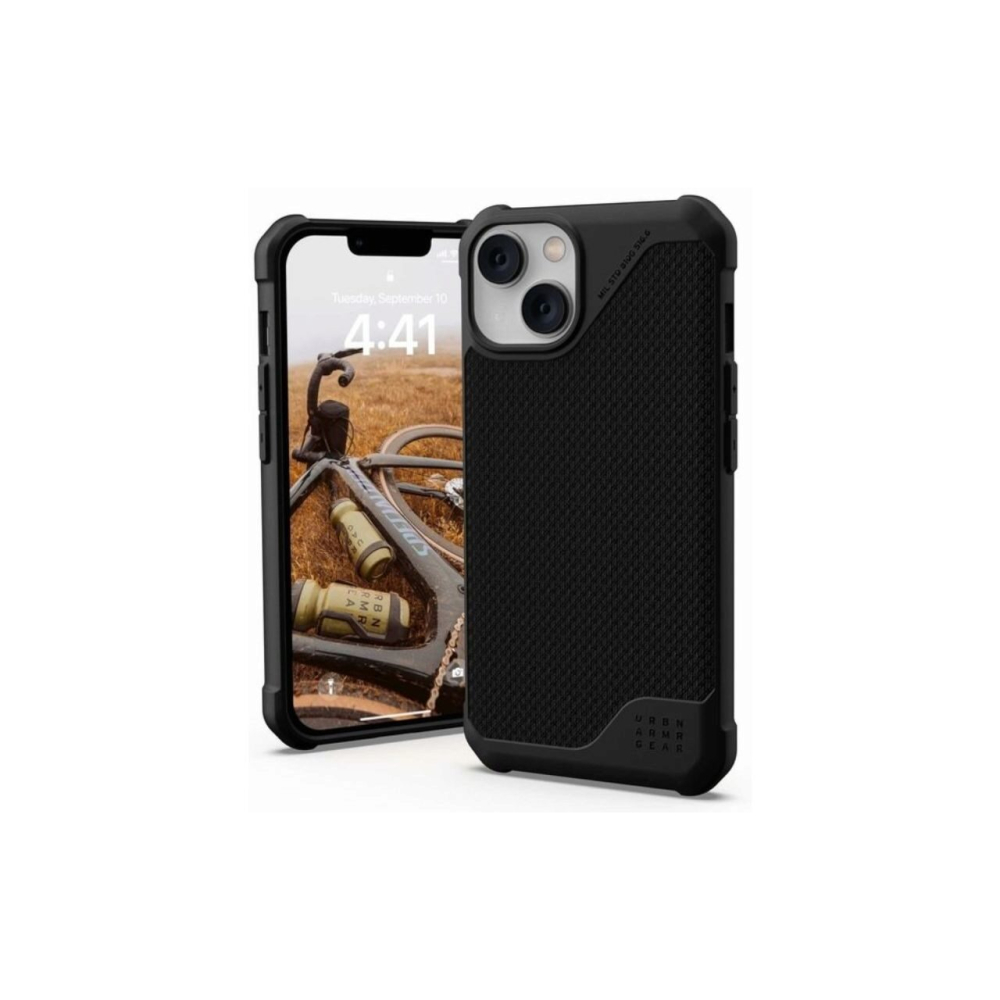 Husa iPhone 14 Plus UAG Metropolis LT Magsafe Kevlar Black [7]