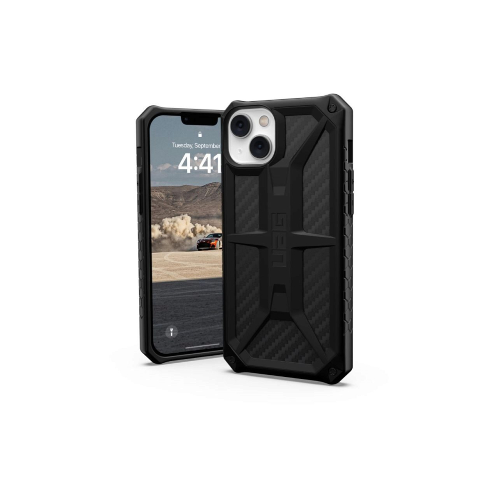 Husa iPhone 14 Plus UAG Monarch Series Carbon Fiber [8]
