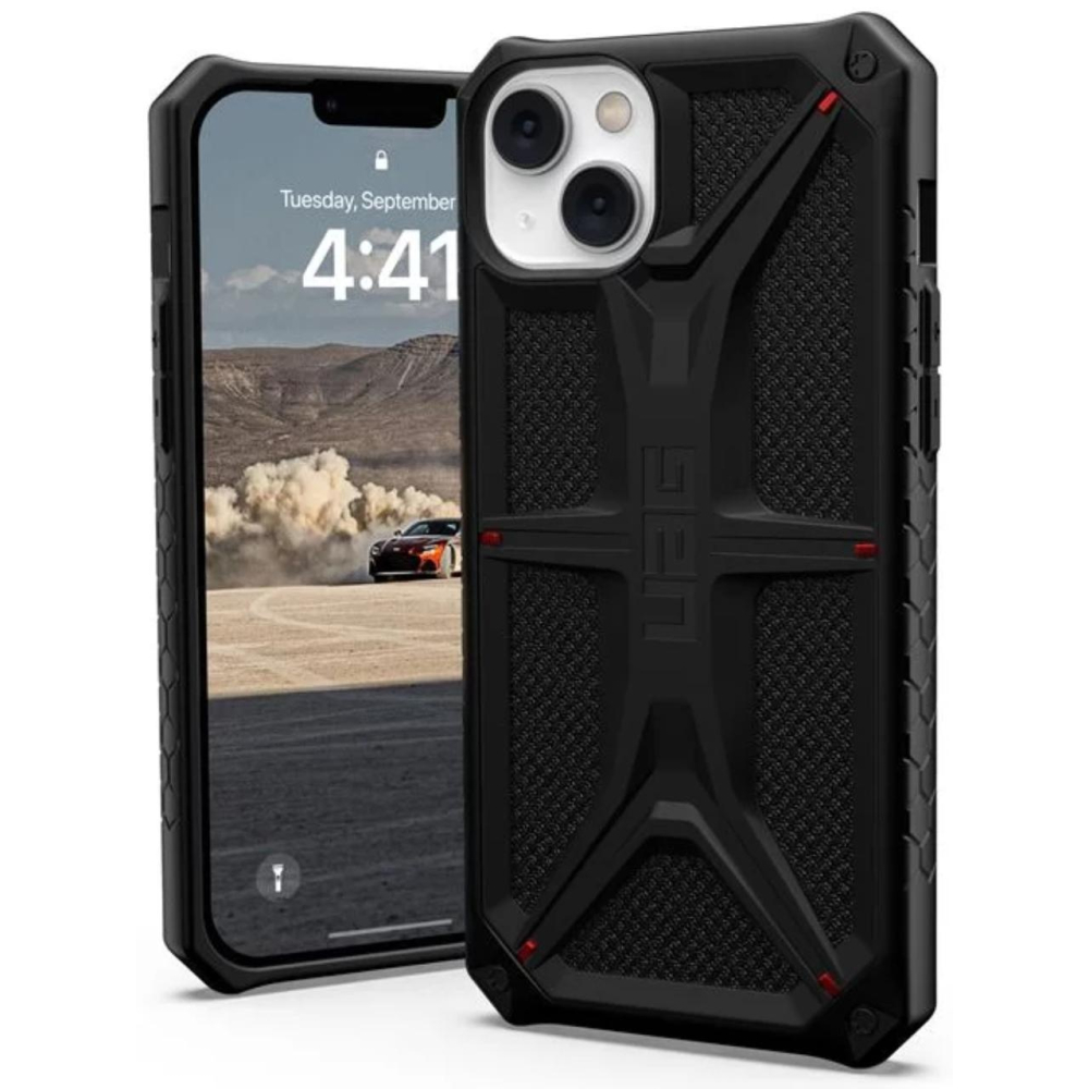 Husa iPhone 14 Plus UAG Monarch Series Kevlar Black [11]