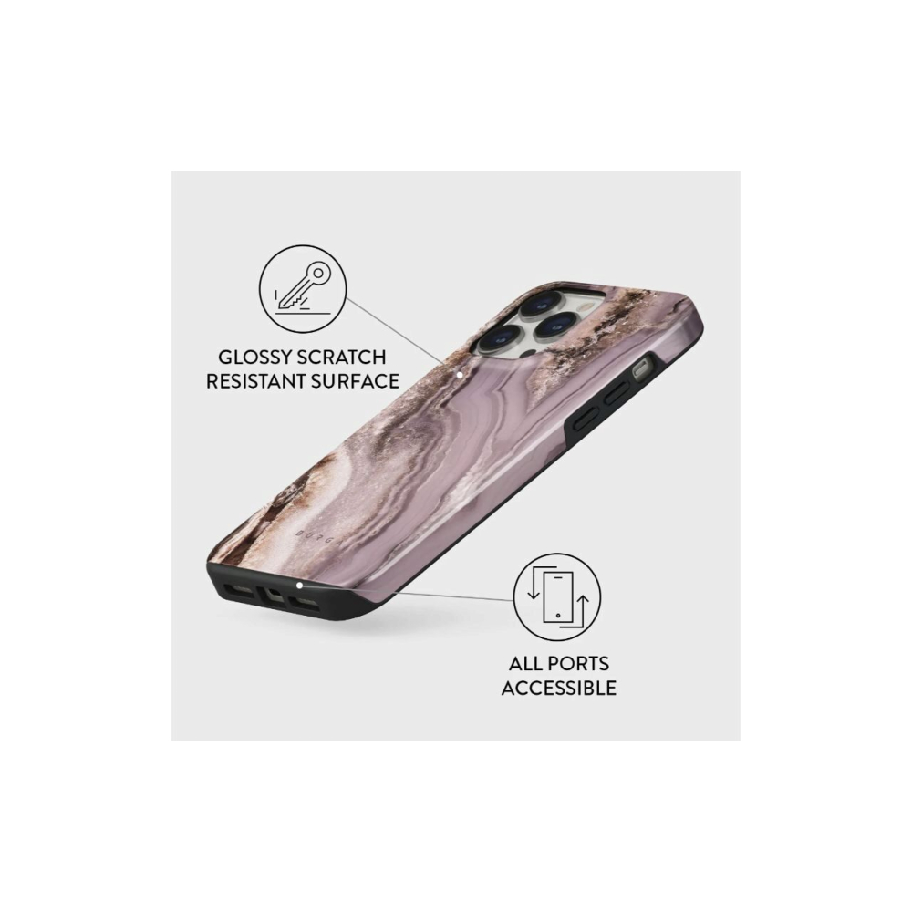 Husa iPhone 14 Pro Burga Dual Layer Golden Taupe [2]