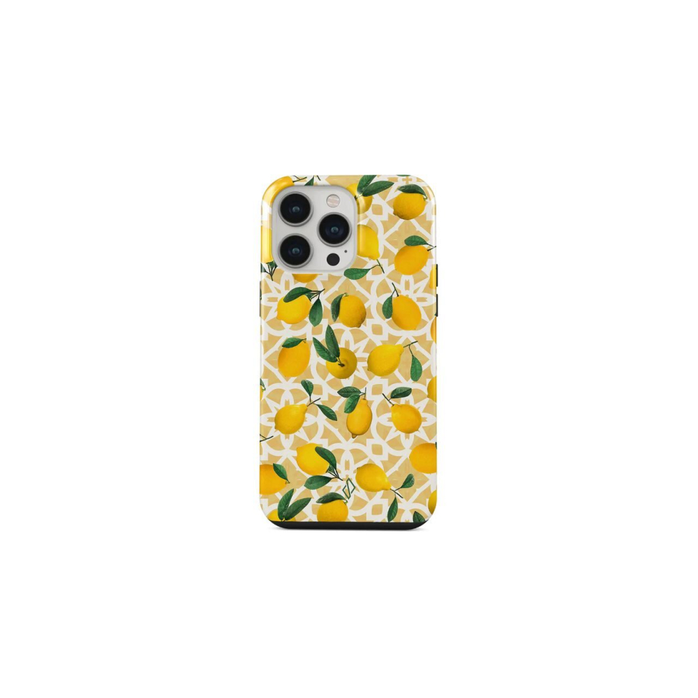 Husa iPhone 14 Pro Burga Dual Layer Lemon Juice [4]