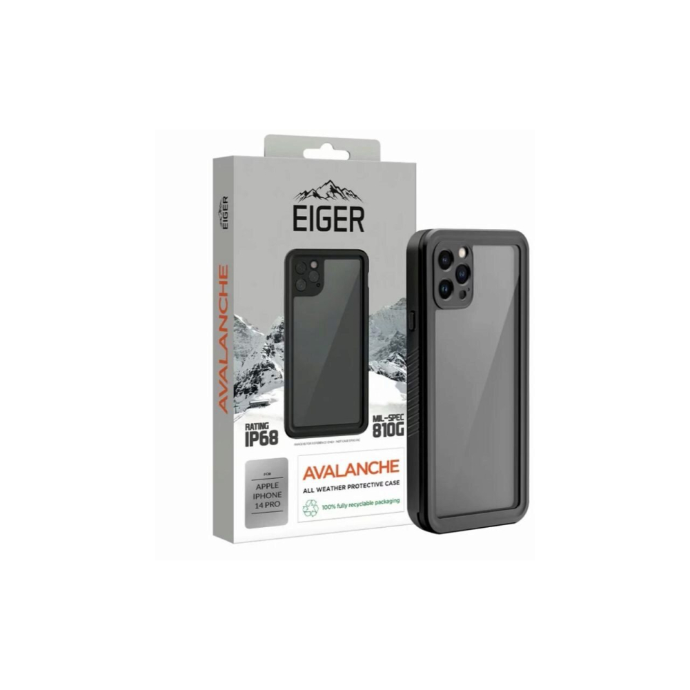 Husa iPhone 14 Pro Eiger Avalanche Black [3]