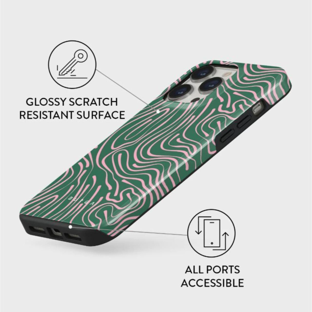 Husa iPhone 14 Pro Max Burga Dual Layer Hawaiian Breeze [3]