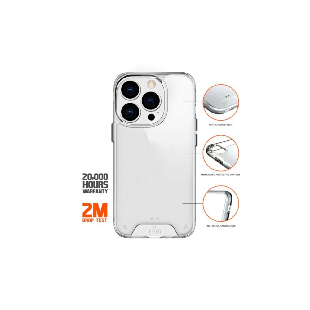 Husa iPhone 14 Pro Max Eiger Glacier Case Clear [3]