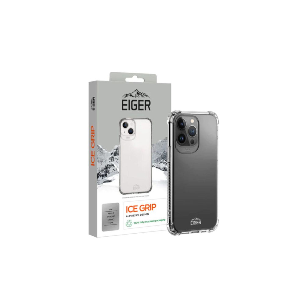 Husa iPhone 14 Pro Max Eiger Ice Grip Clear [2]