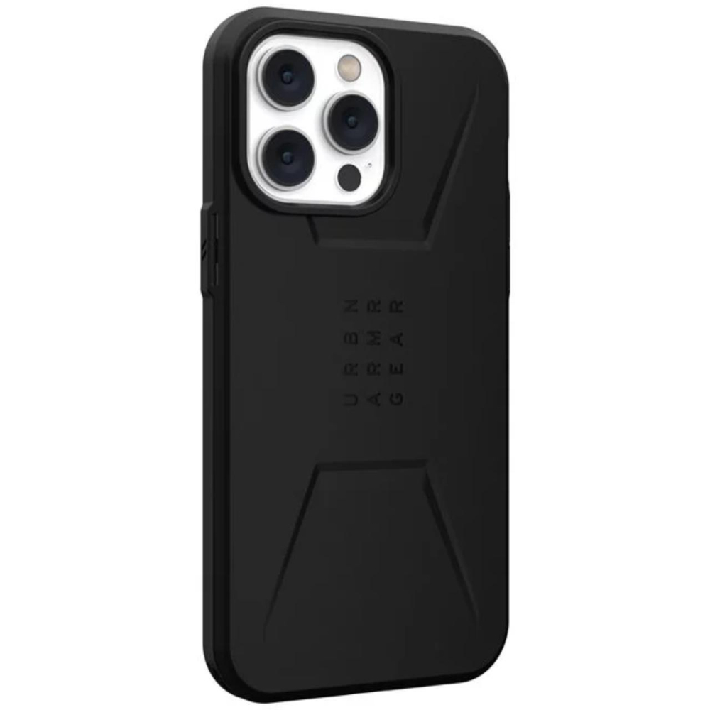 Husa iPhone 14 Pro Max UAG Civilian Magsafe Black, military drop tested [5]