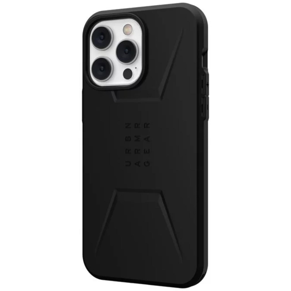 Husa iPhone 14 Pro Max UAG Civilian Magsafe Black, military drop tested [6]