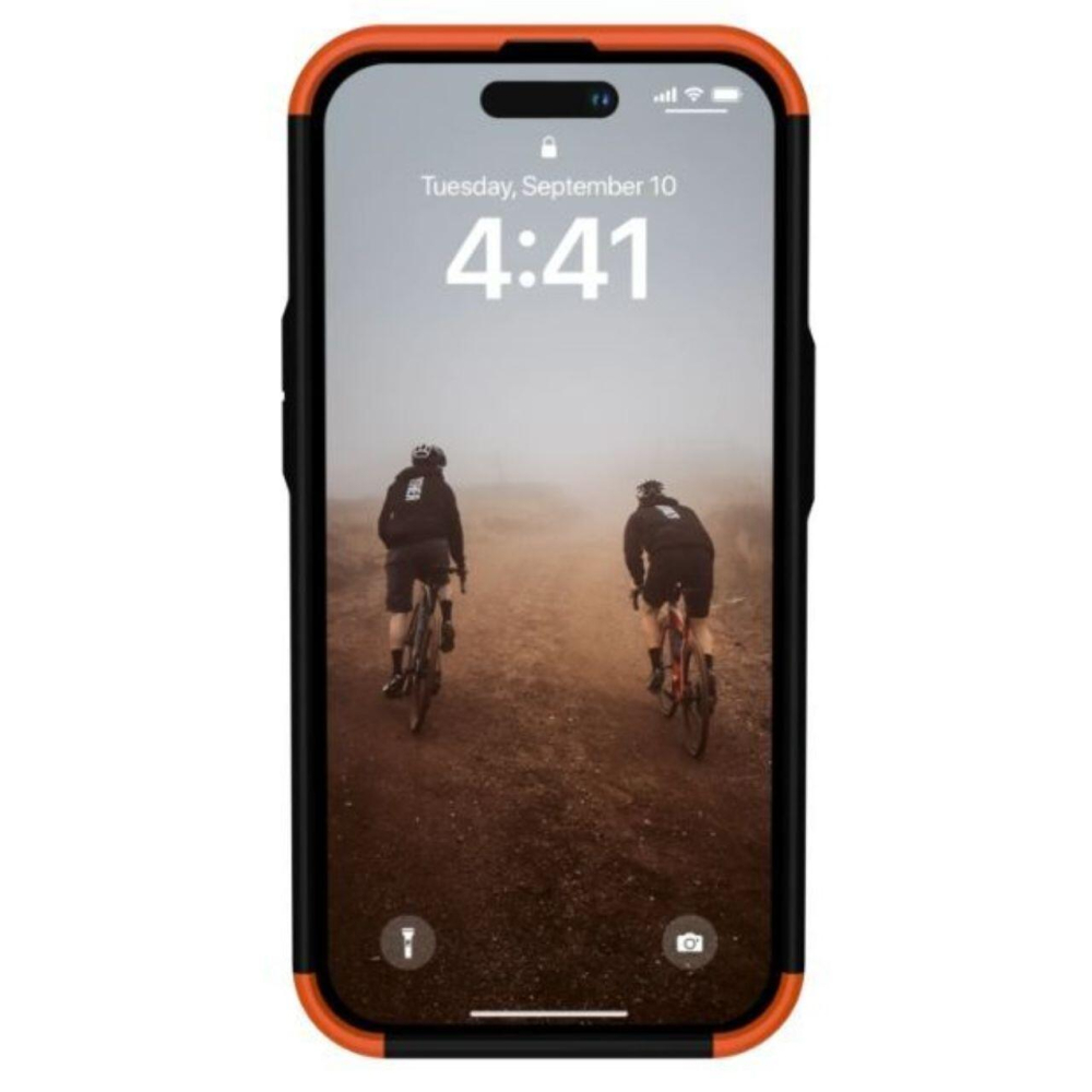 Husa iPhone 14 Pro Max UAG Civilian Series Black, military drop tested [5]