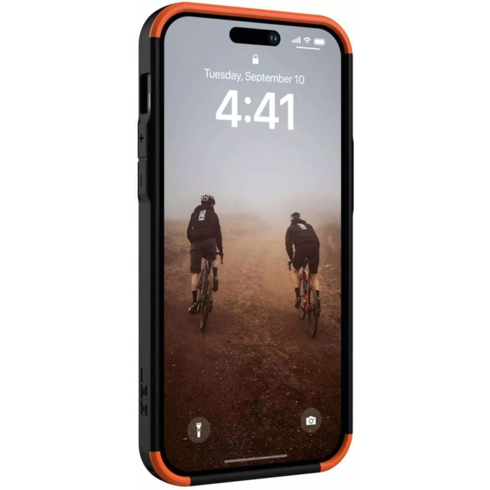 Husa iPhone 14 Pro Max UAG Civilian Series Black, military drop tested [2]