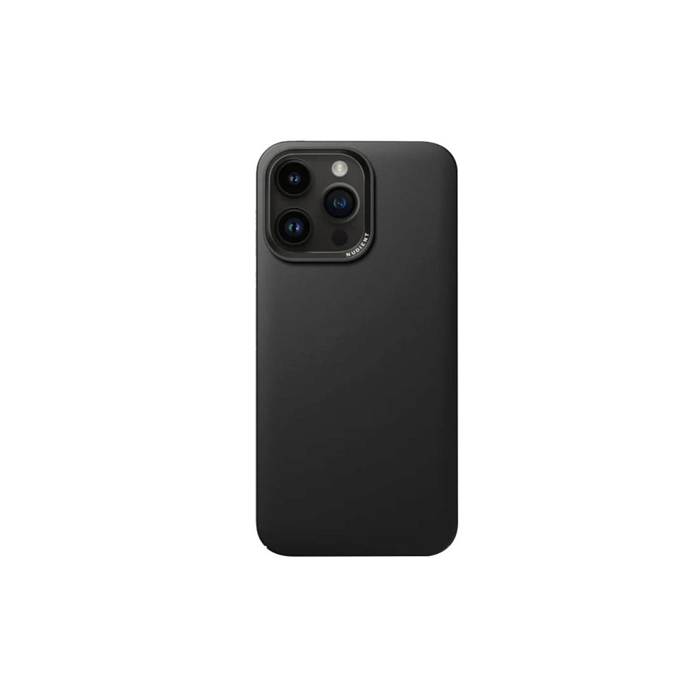 Husa iPhone 14 Pro Nudient Thin Negru [4]